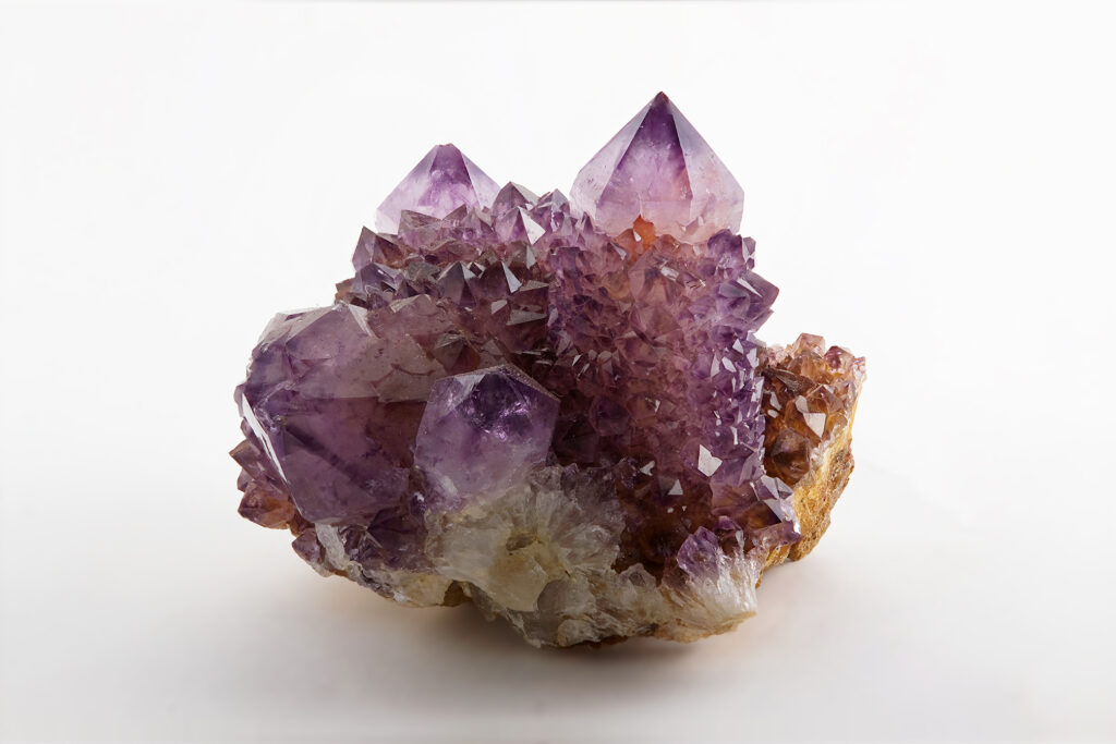 Amethyst crystal for healing